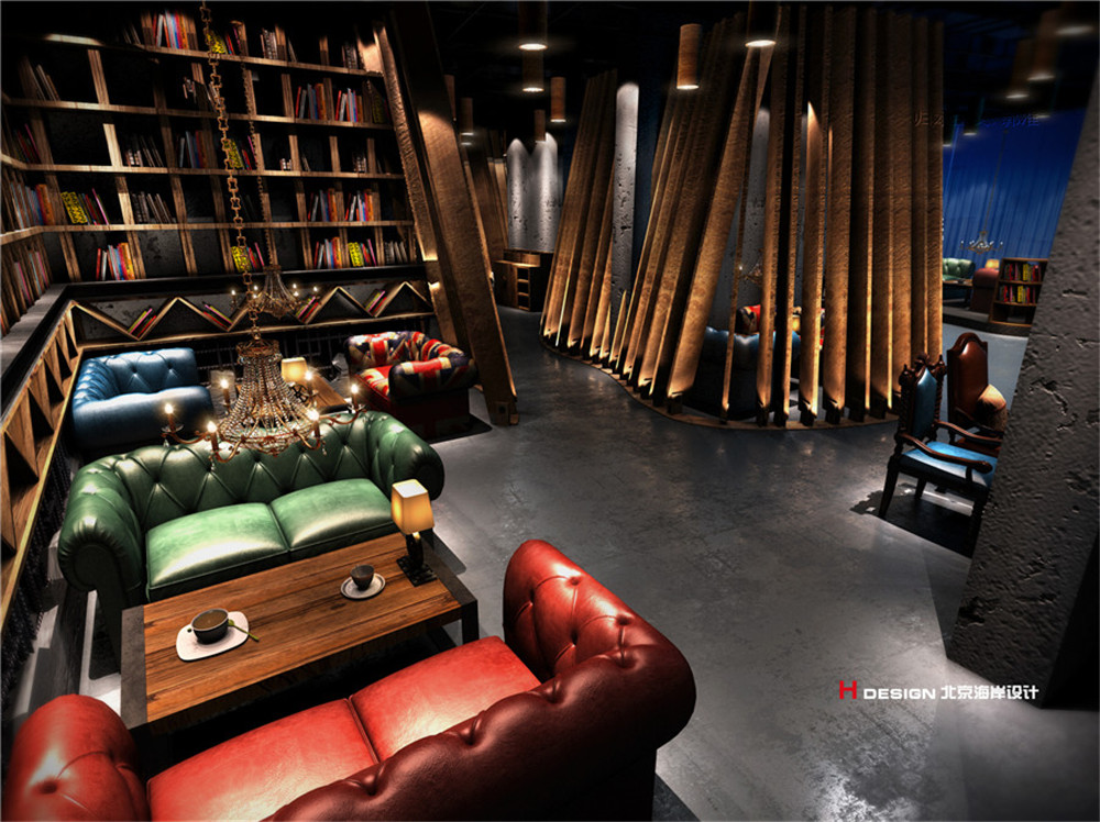 广东漫海岸网咖设计案例-13