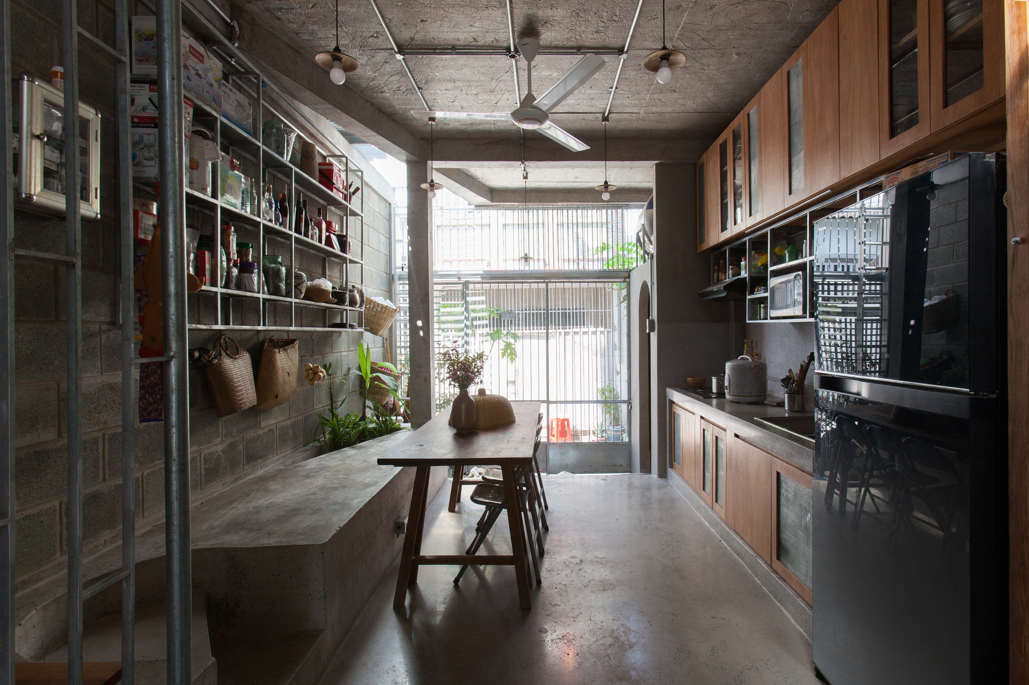 越南胡志明市 k59 住宅与工作室——现代与传统的和谐共生-26