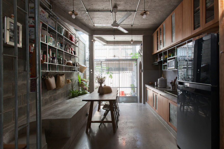 越南胡志明市 k59 住宅与工作室——现代与传统的和谐共生-26