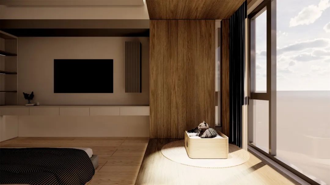 彭博设计 | H 宅 | 现代简约,互动生活-41