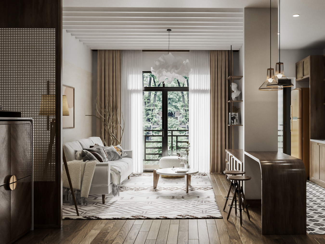 4916室内房屋场景Sketchup模型丨Le Tuan Luc-6