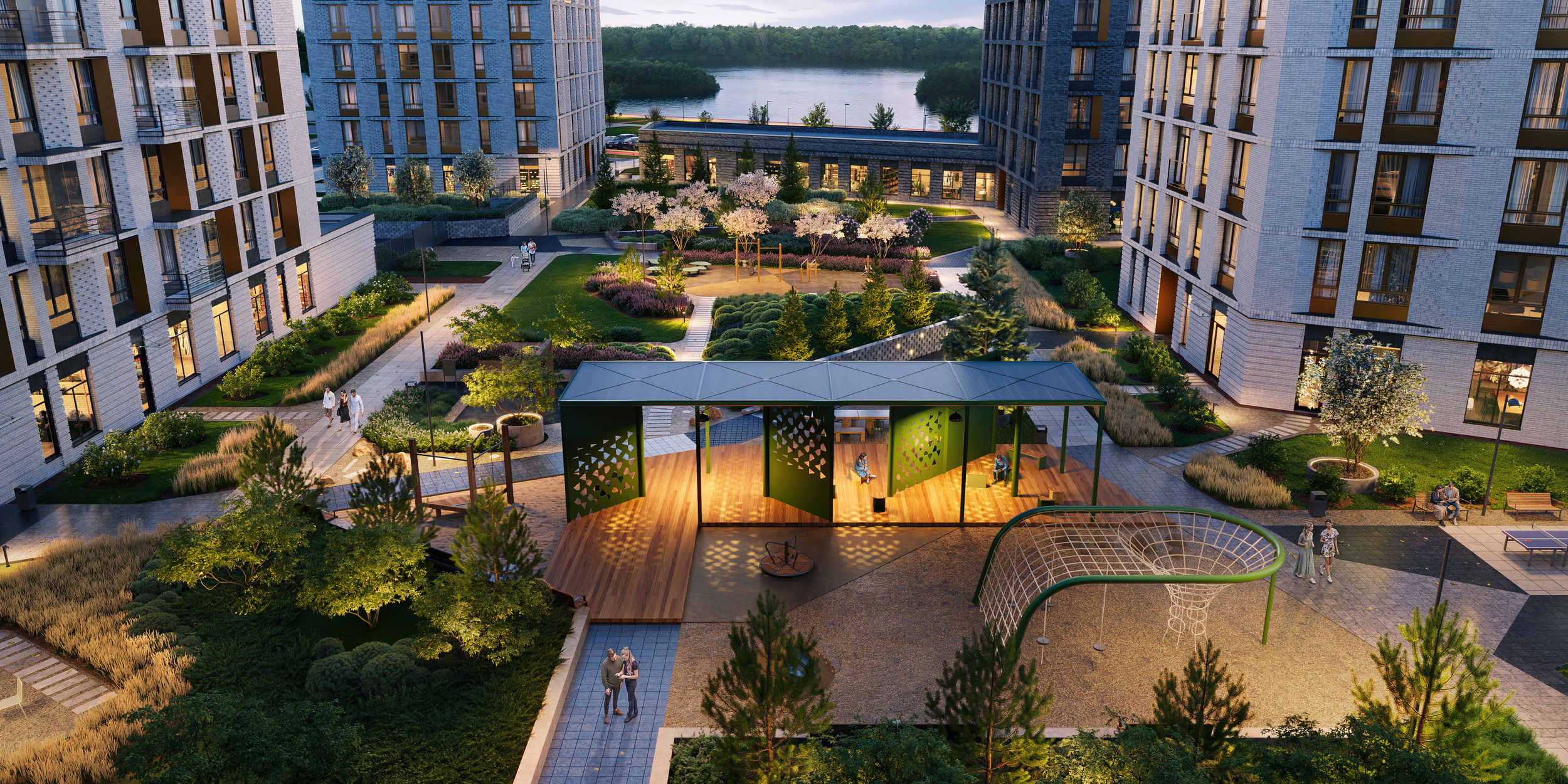 团结区（注：具体含义需结合特定语境，Unity常见义为团结、联合 ，Quarter有区、区域等意思 ） 丨俄罗斯-16