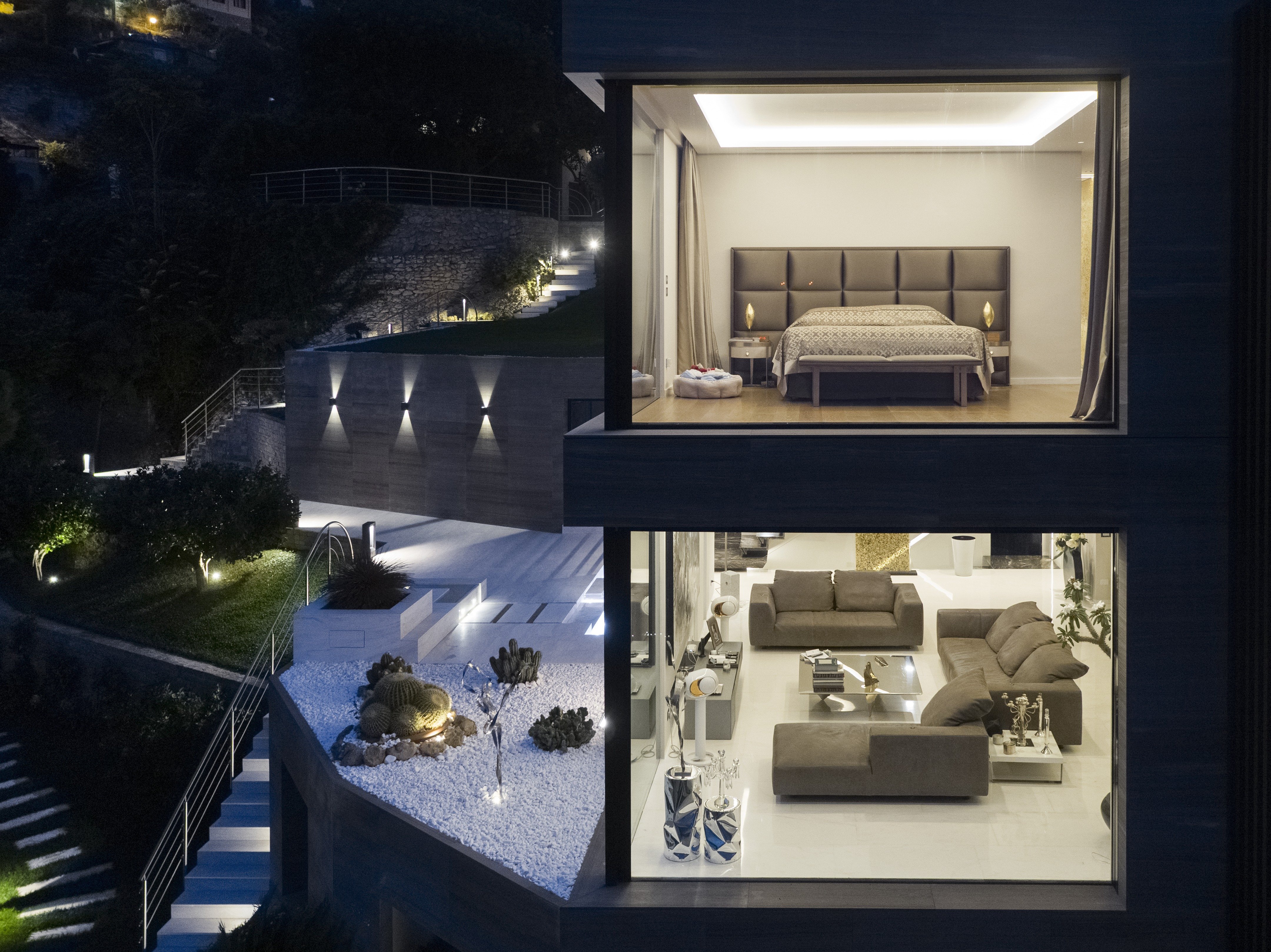 地中海风情 · 蒙特卡洛别墅 Villa Lea丨爱尔兰卡洛丨米兰 Massimo 和 Marco Donizelli 工作室-54