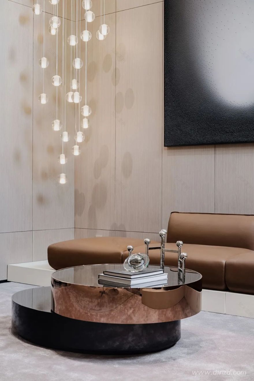 艺术无界,生活有声——烟台中海万锦洋房下叠样板间设计-58