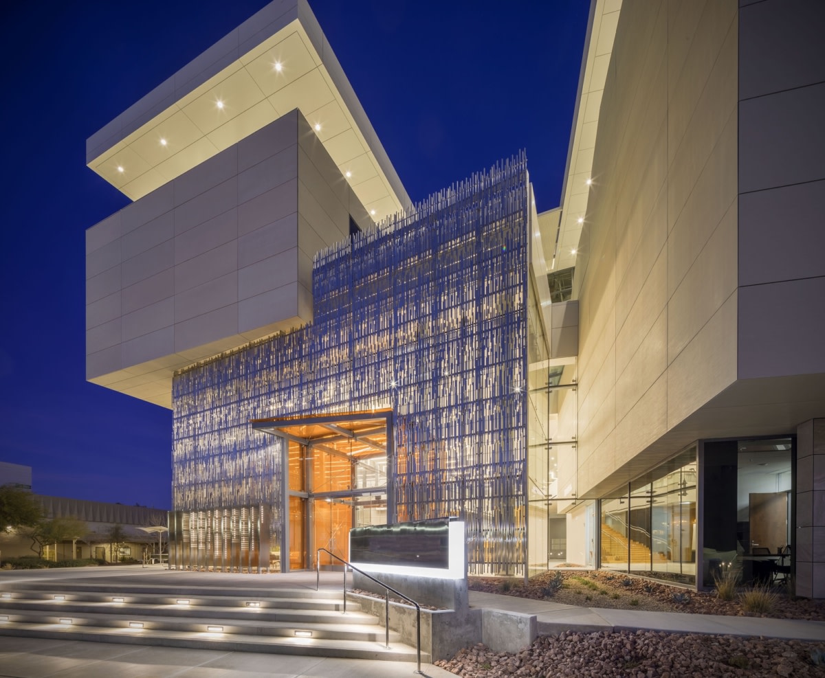 拉斯维加斯大学酒店管理学院奢华教学楼丨美国-9