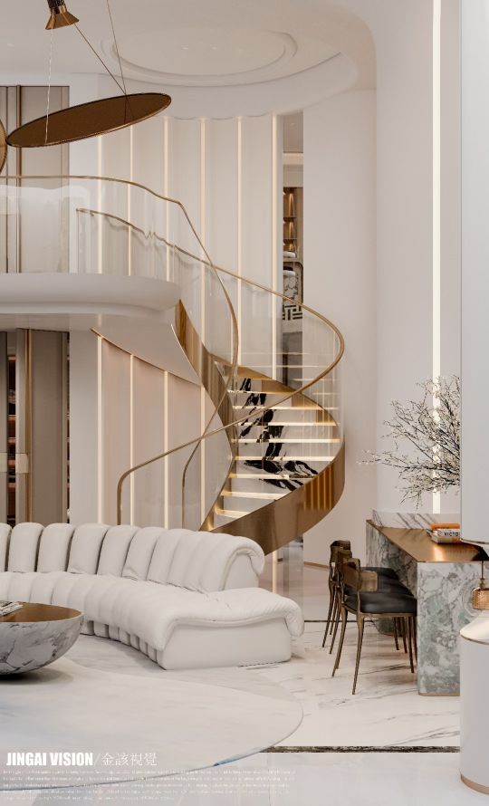 轻奢跃层--金该唐一组作品-3