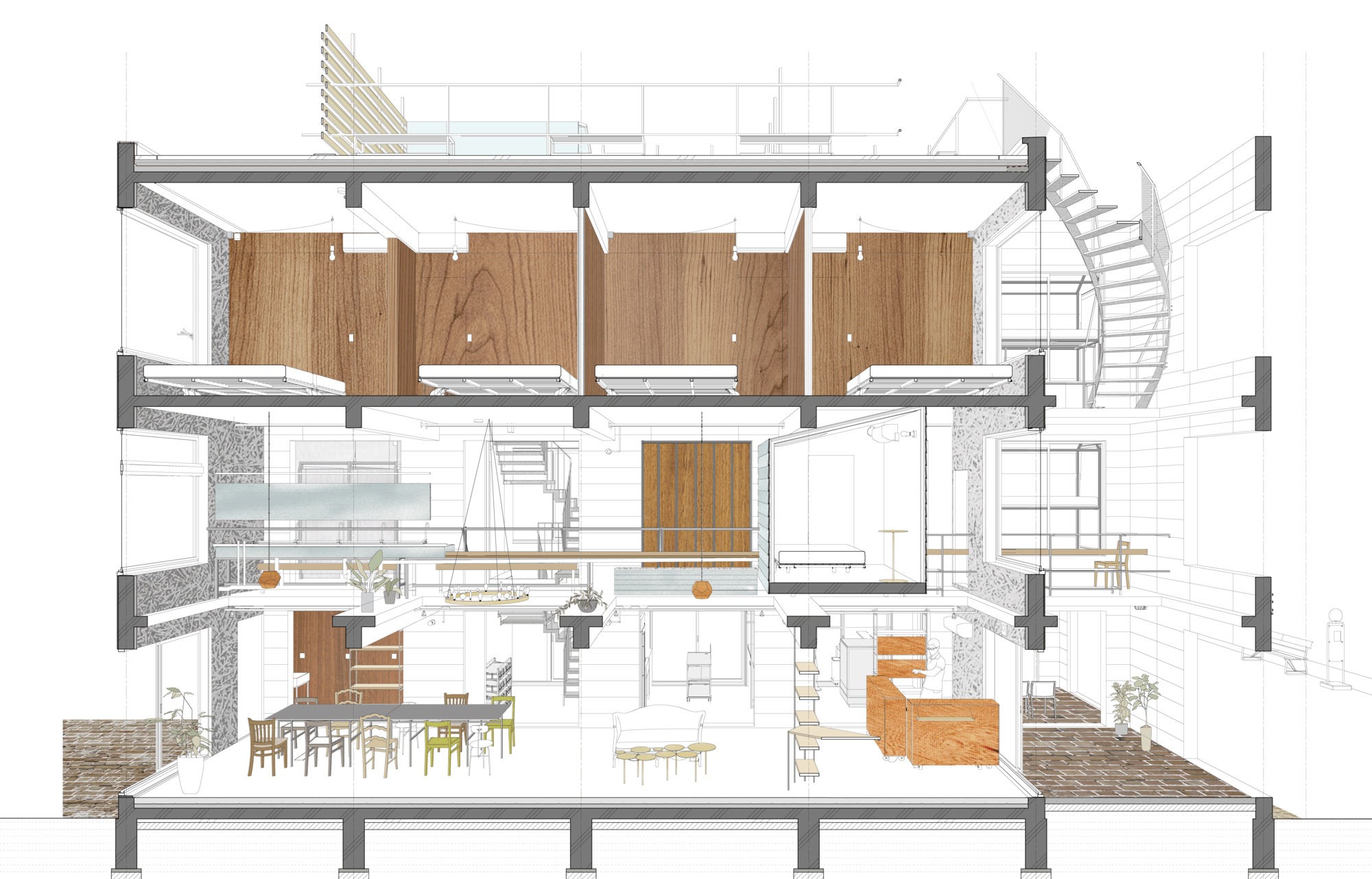 The Blend Inn Hotel / Tato Architects-45