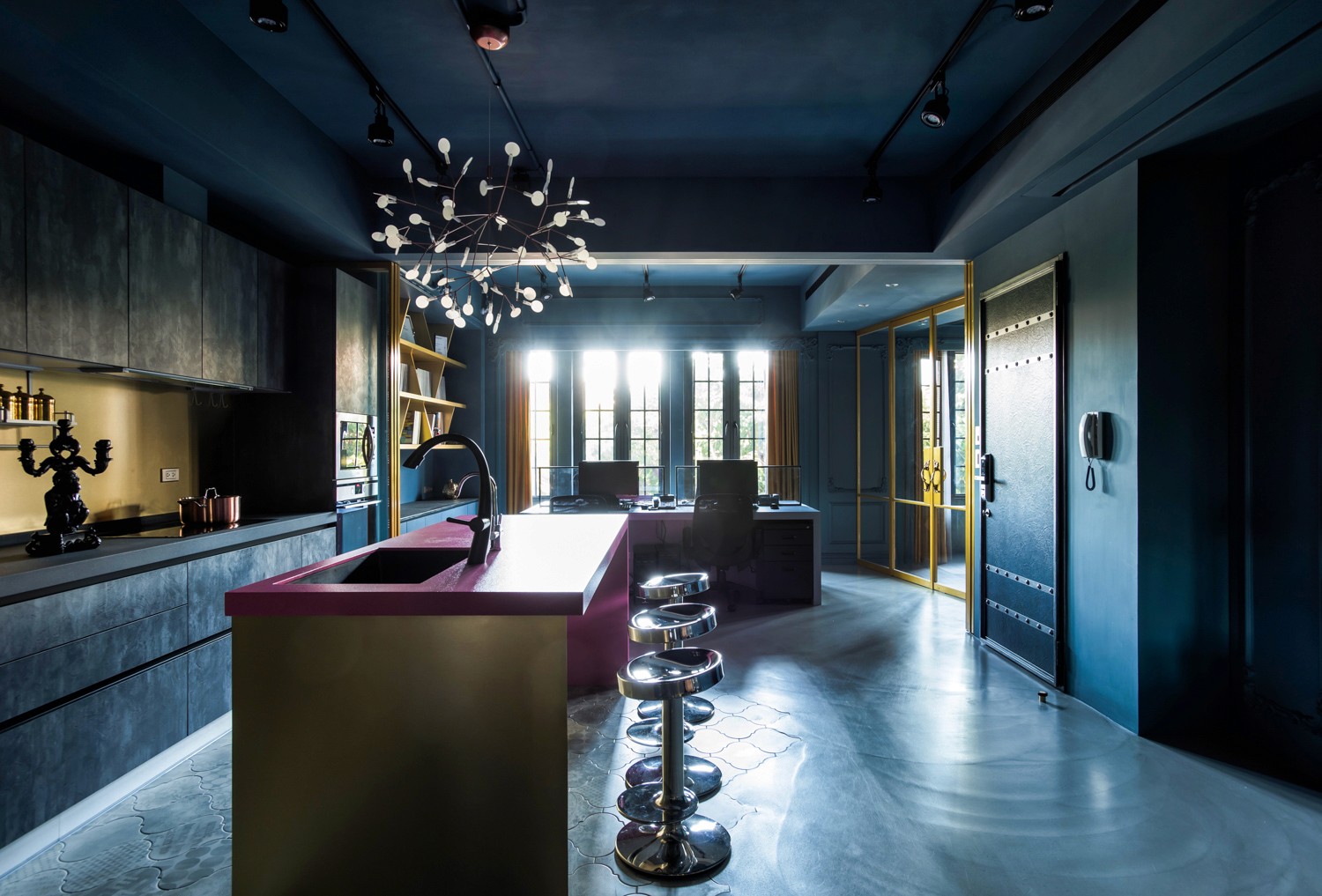 藝鏡 Art & Mirror 办公空间丨中国台北丨奇拓室内设计-0