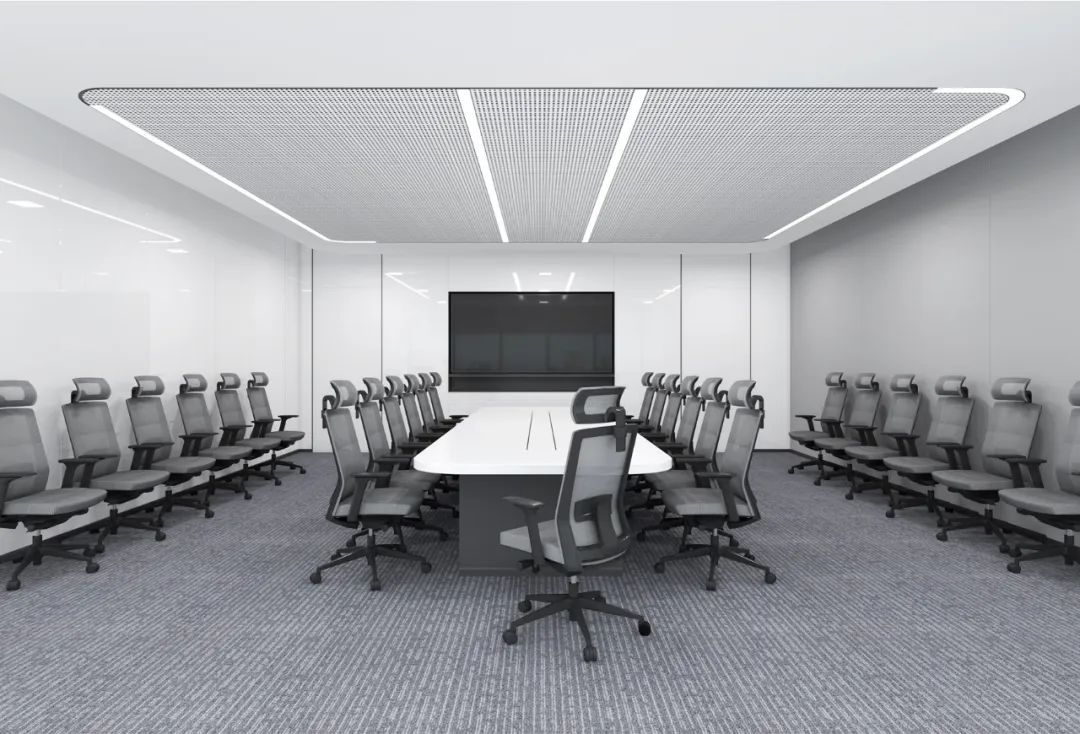 天元世纪设计案例||中石伟业办公园区装修设计-47