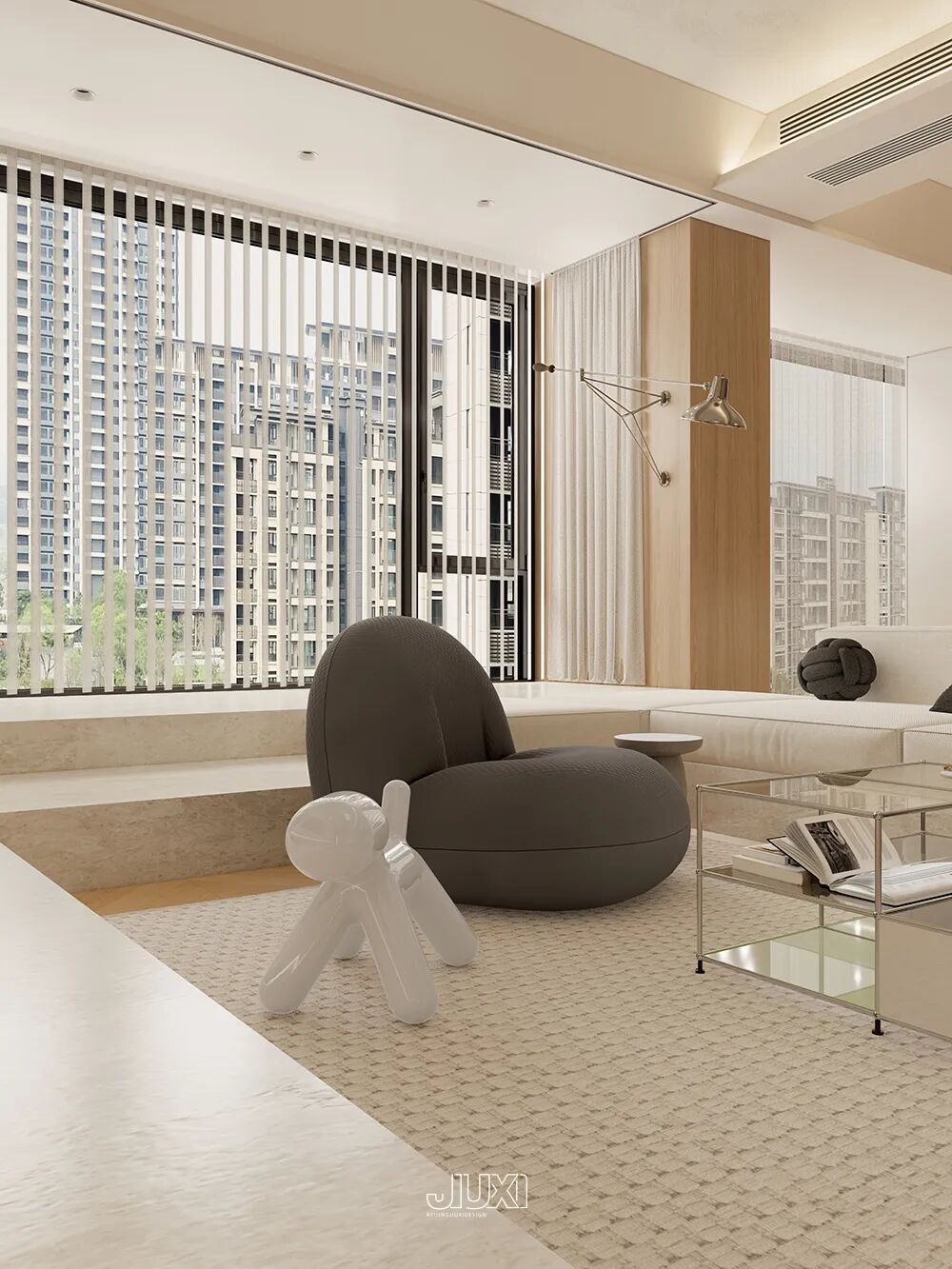 「设计分享」被简约原木硬控了，自然+极简=家的高级命格-56