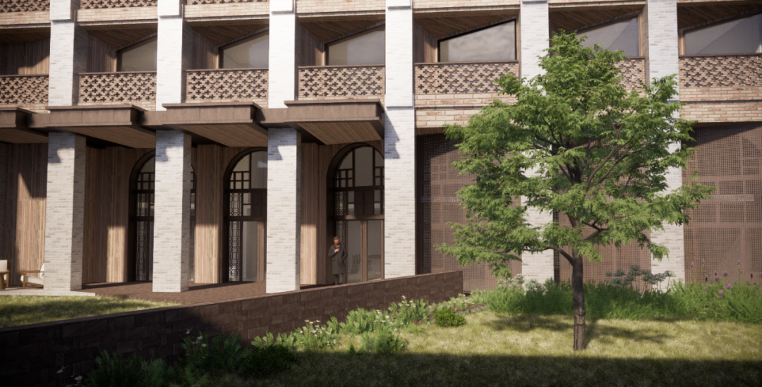 戚山山:榆林古城原区招待所改造,从立面小演绎见地域大场景|CBC集群设计-207
