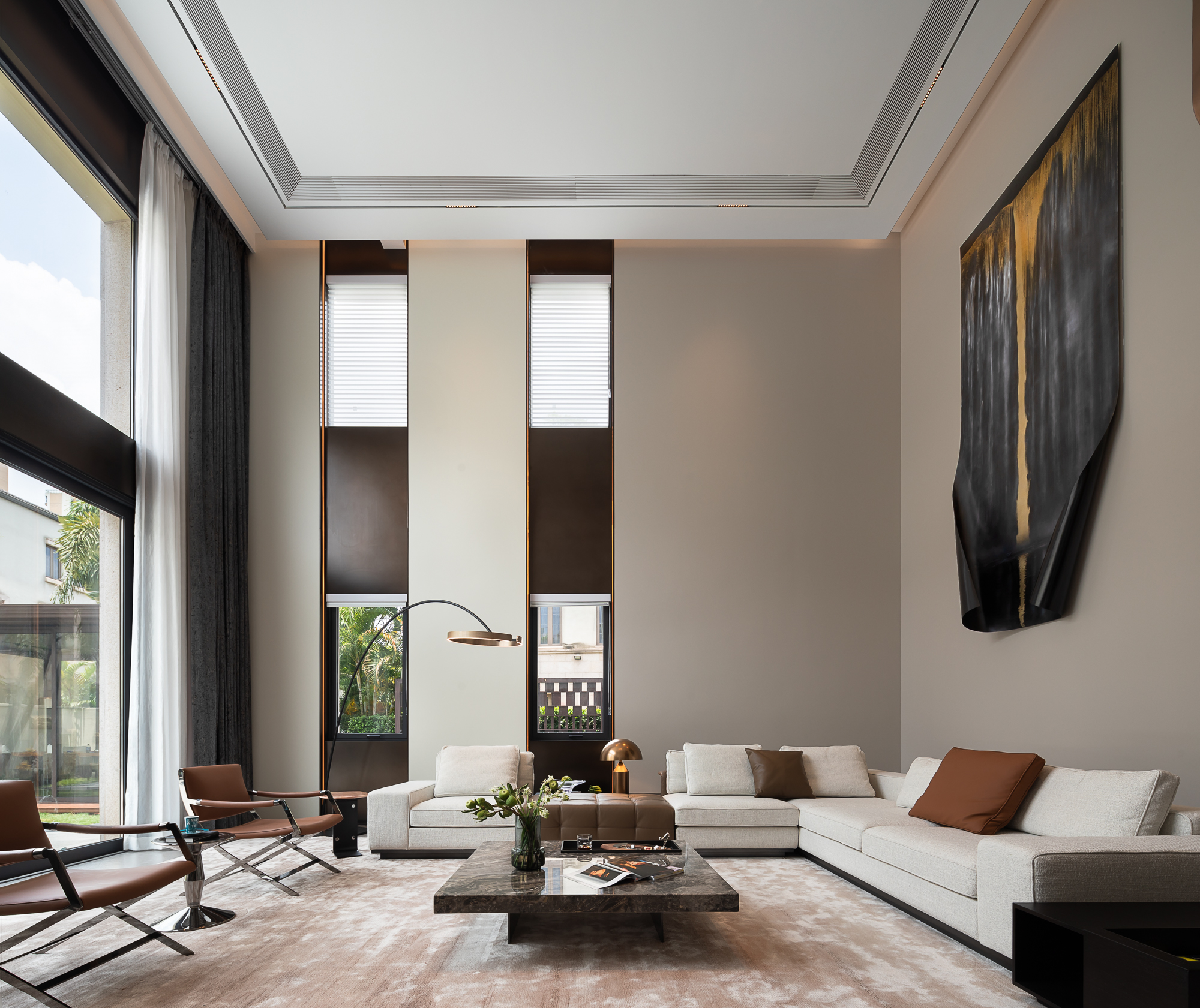 广州1800m²现代别墅丨中国广州丨设计总监李光玉,软装赵苗苗等-44