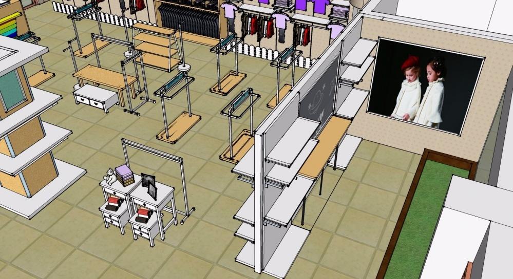 嘉峪关最大童装店开业盛况-2