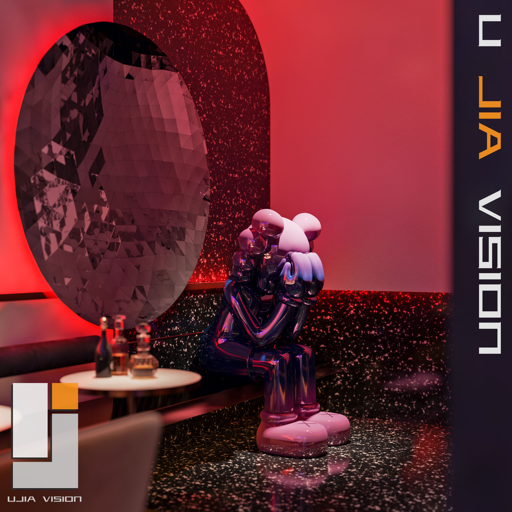 深夜酒馆里的光影浪漫-11