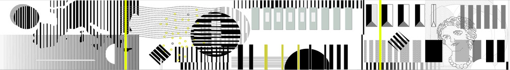 Madrid 银行大厅双层窗帘设计 | 欧陆风格与透明几何的融合-2