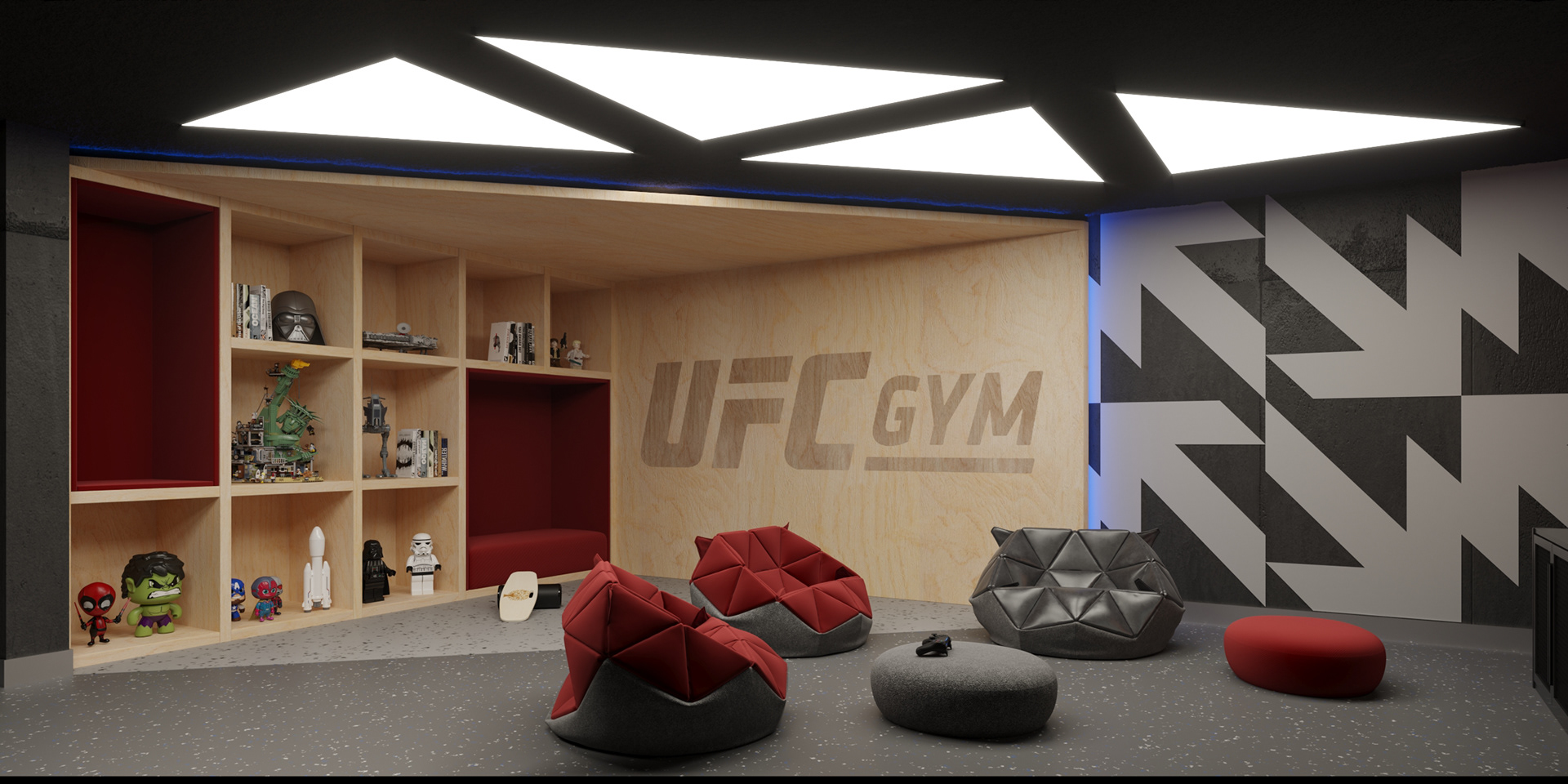 终极格斗冠军赛健身馆 汉堡丨德国汉堡丨sidepro_studio-18