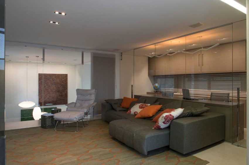 巴西贝洛奥里藏特优雅顶层公寓丨塞伦·伊万诺,路易斯·恩里克·里贝罗-15