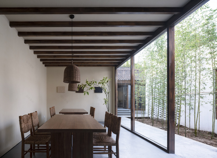 四棵树下的小院每喜merci mercy餐厅丨中国北京丨五架三间设计研究室-27