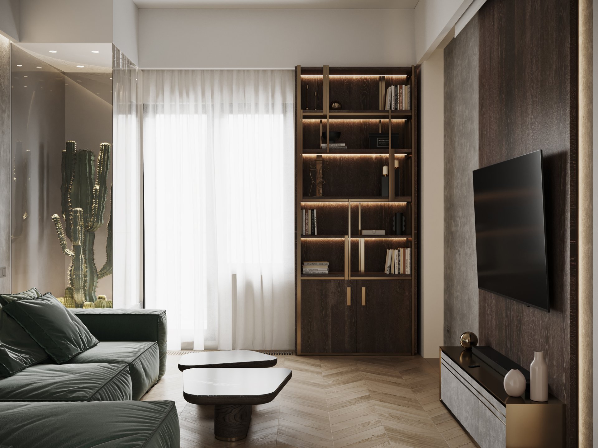 单一麦芽公寓室内设计-37