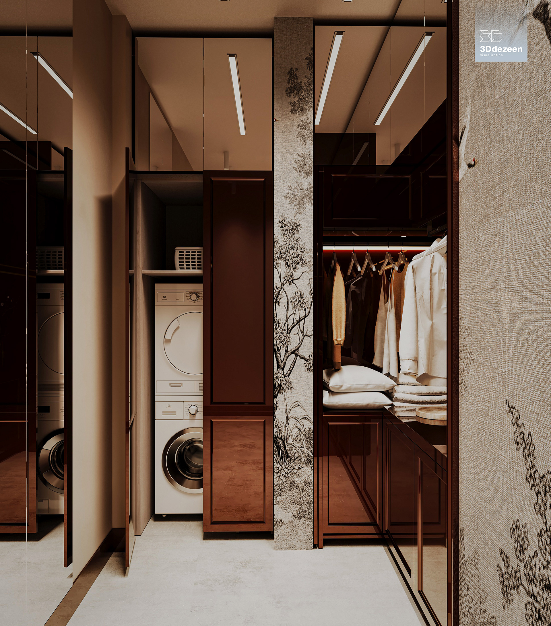 Miami Apartment 室内设计可视化丨美国-71