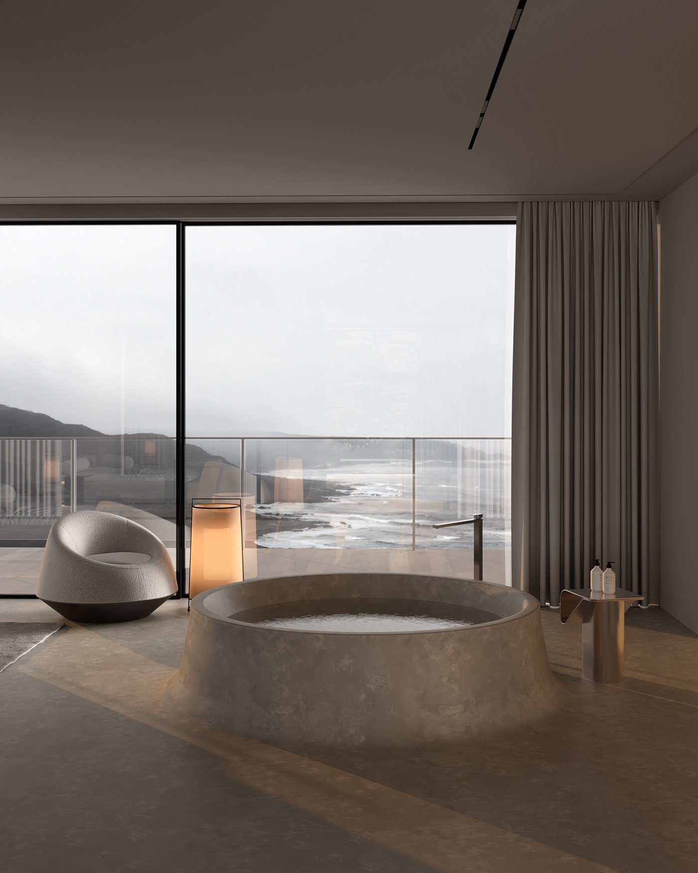 极简大宅 奢享极致景观 | Anastasiia Reznichenko作品-5