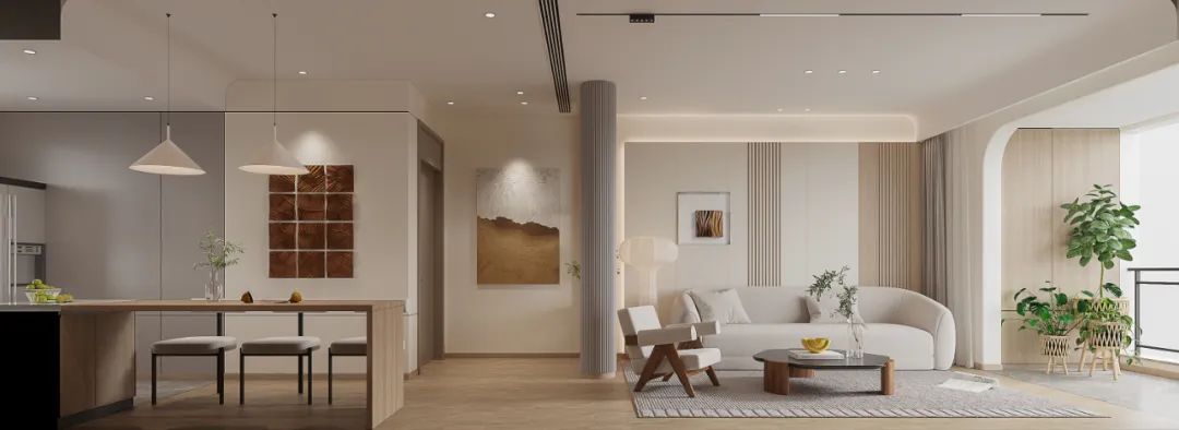 原木之魅 · 简约自然的 128㎡北欧风家居设计丨中国丨重庆东亦启宸设计-15