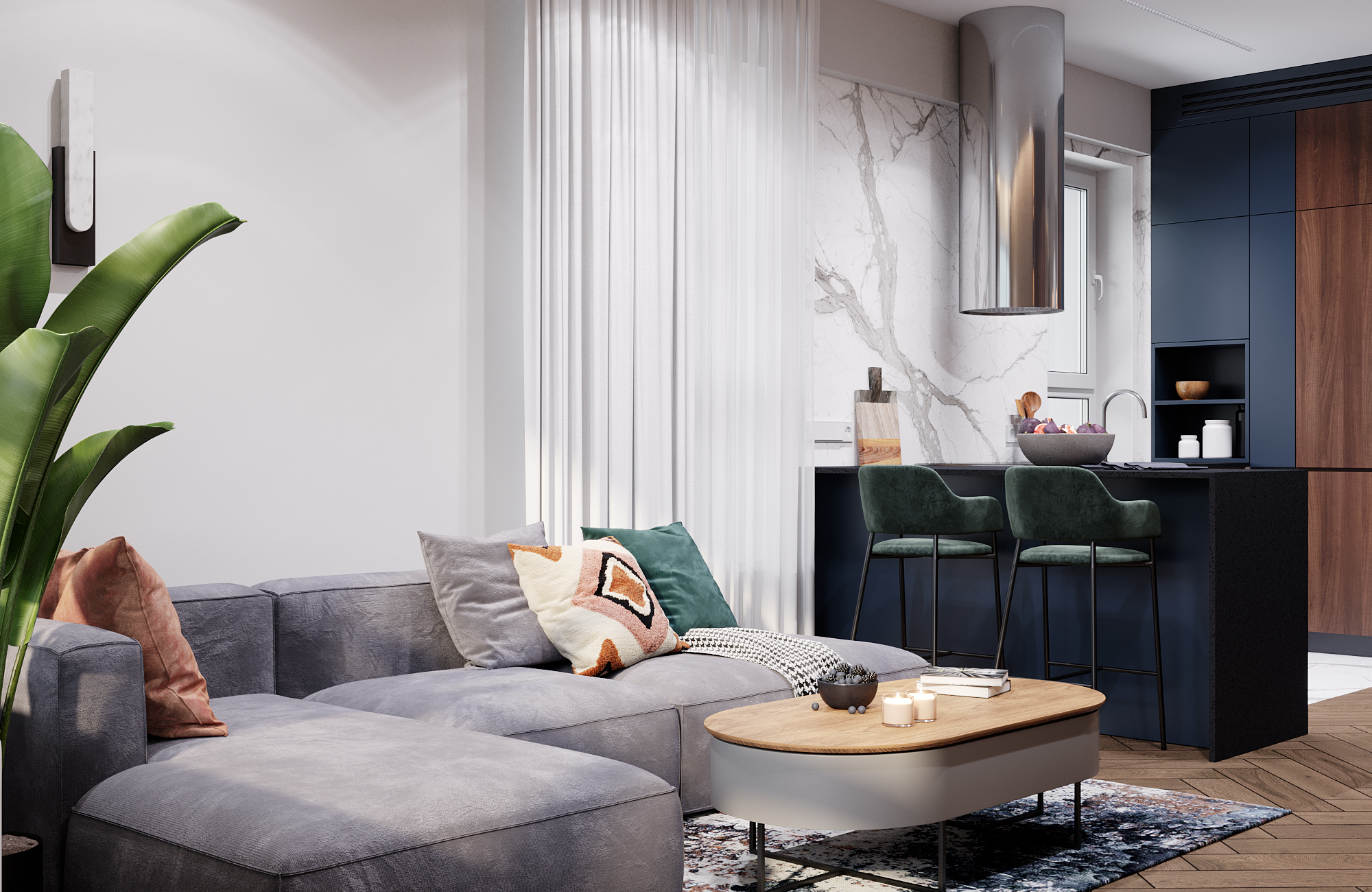 室内 3D 可视化设计丨Goroh 建筑与设计局-7