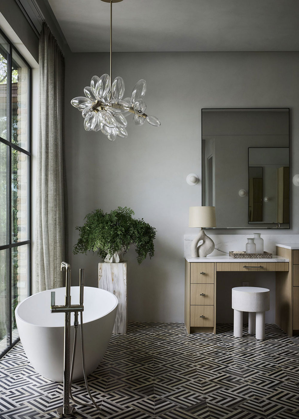 奥斯汀那棵老树下带有泳池的令人惊叹的湖边别墅，得克萨斯州-17