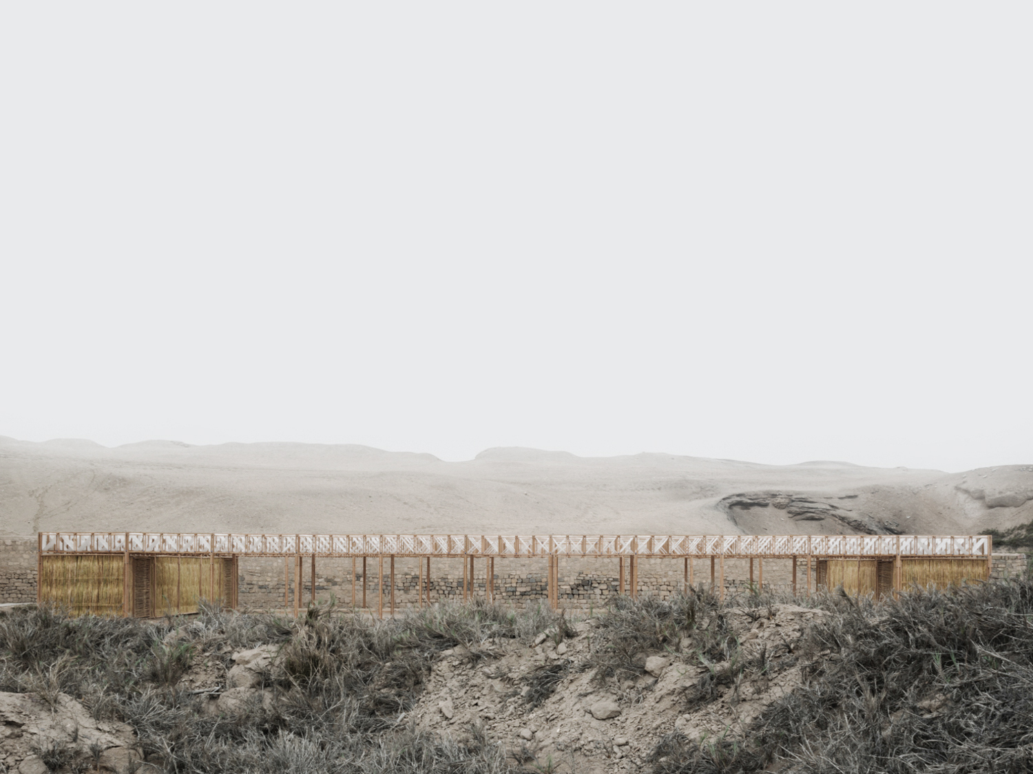 秘鲁帕查卡马克考古遗址的儿童与考古学家共享空间-35