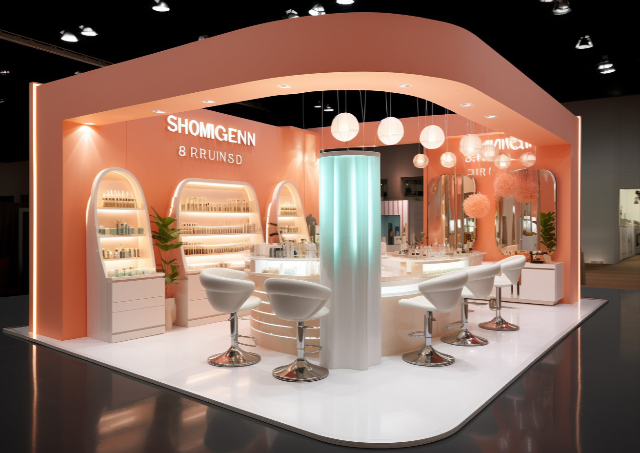 AI展台，AI展台设计，展览设计，展台设计，-1