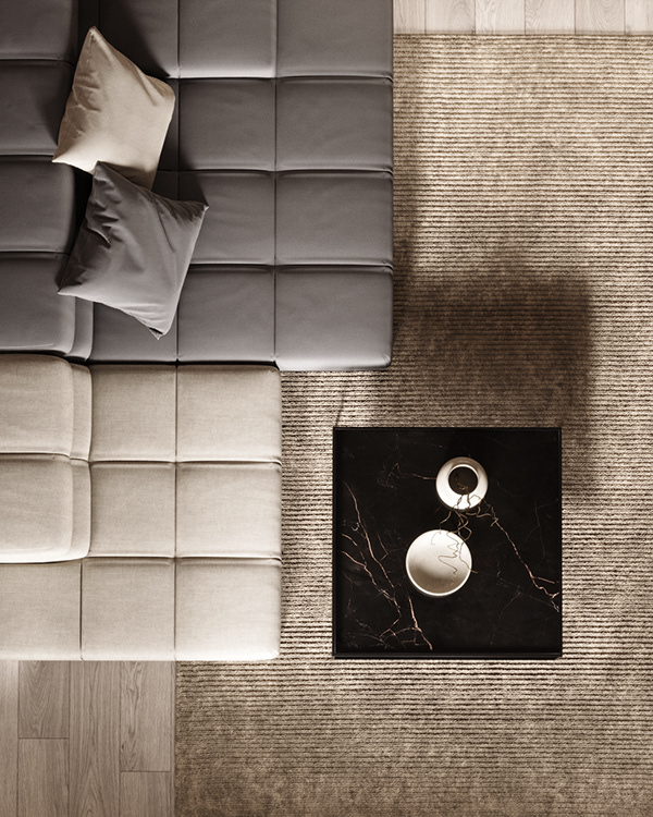 暖棕色系公寓设计 超有质感！-1