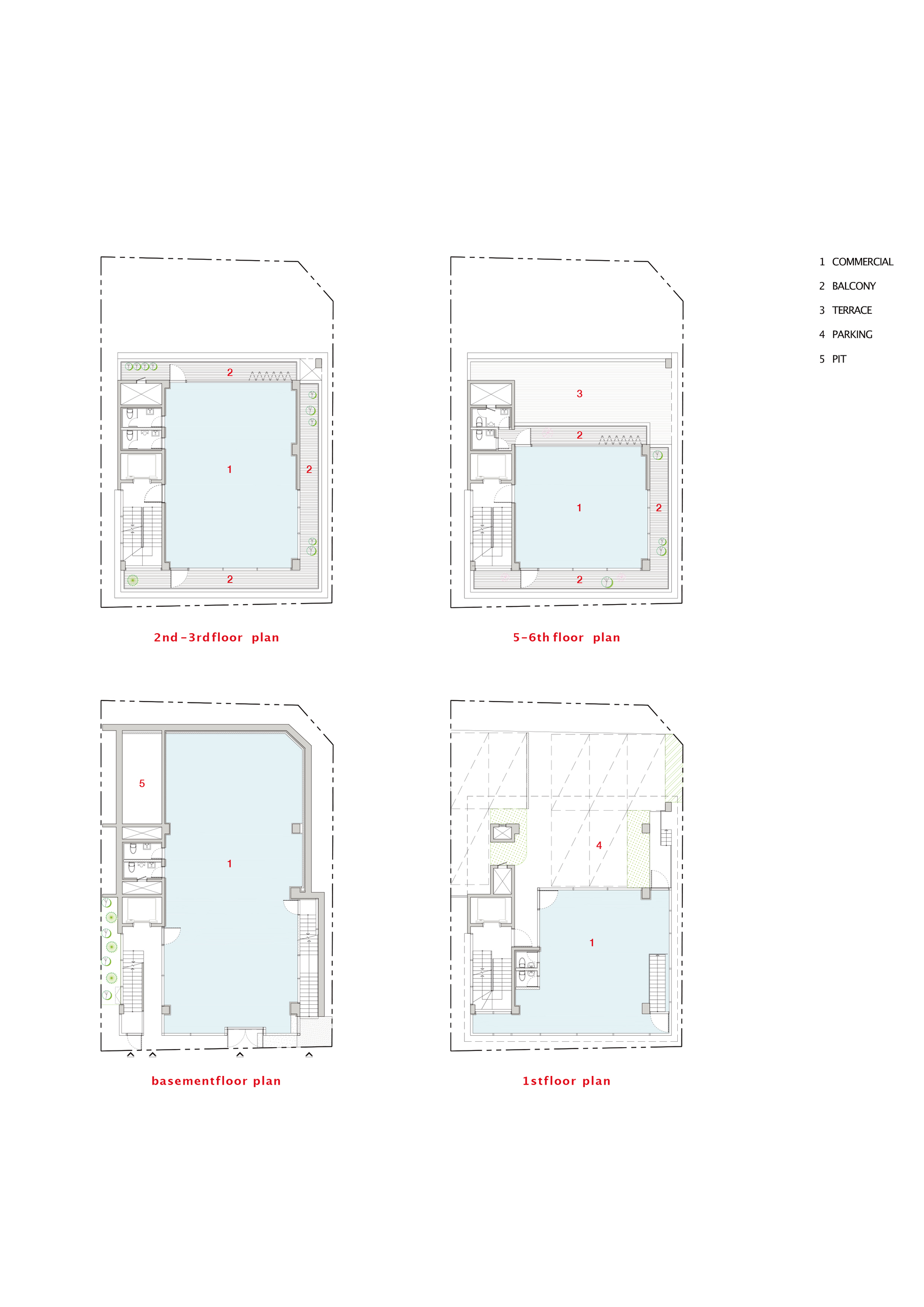 折叠地面社区设施丨韩国首尔丨LIFE Architects-14