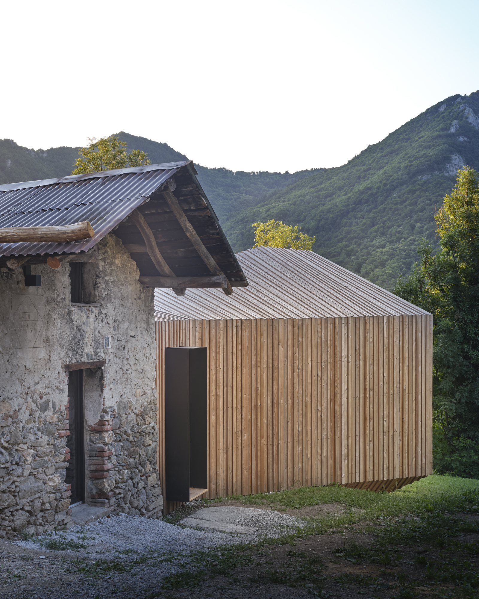 Lou Estela 山间木屋丨意大利库内奥丨Dario Castellino 和 Valeria Cottino-27