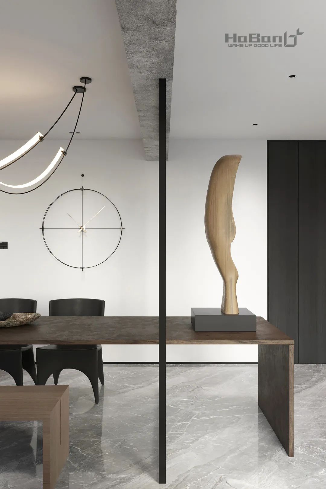 光大广场现代家居，极简与自然的完美融合-24