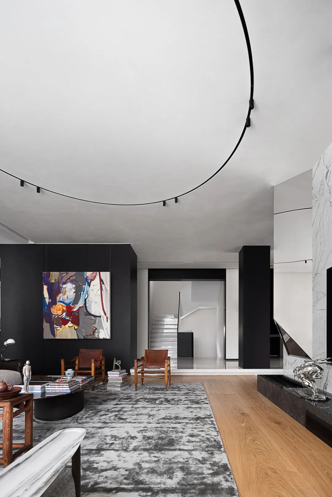 蓬皮杜式的家 · 国内首个居家艺术空间丨OTL 本体建筑空间设计-13