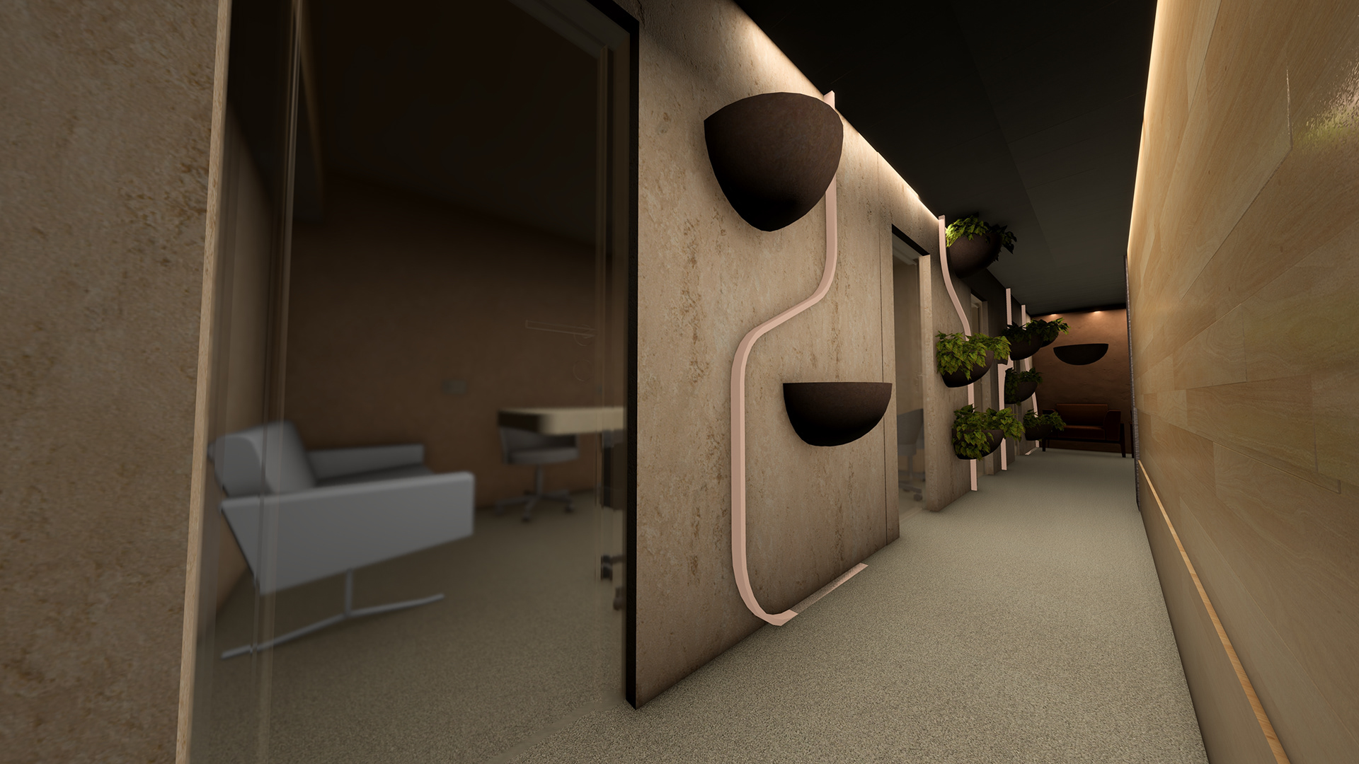 Mansoura 大学图书馆室内设计丨DESIGNED FURNATURE-24