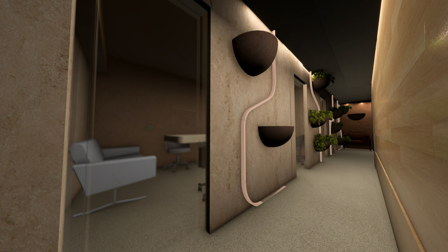 Mansoura 大学图书馆室内设计丨DESIGNED FURNATURE-24