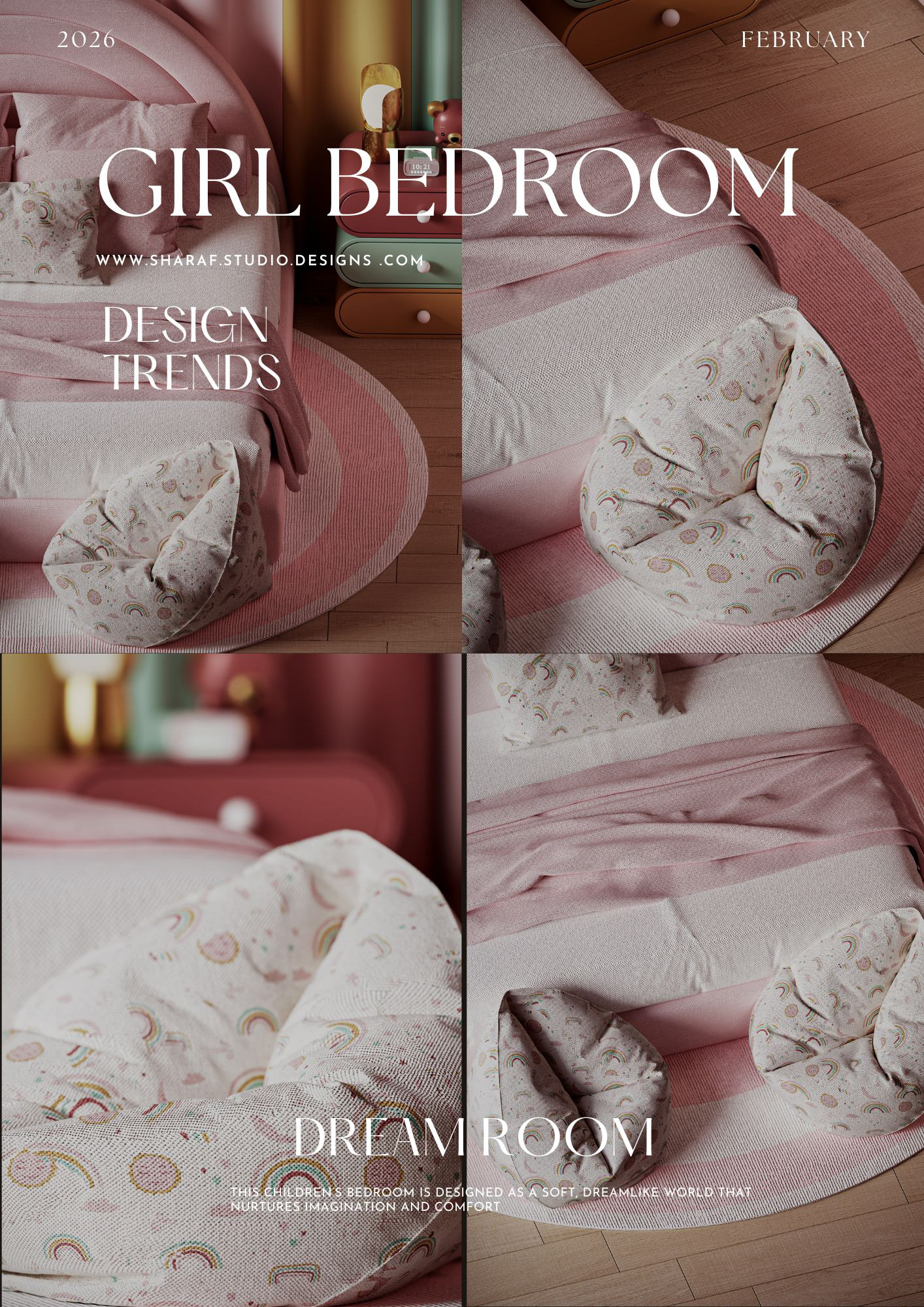 女孩卧室丨波兰丨MOHAMED SHARAF-25