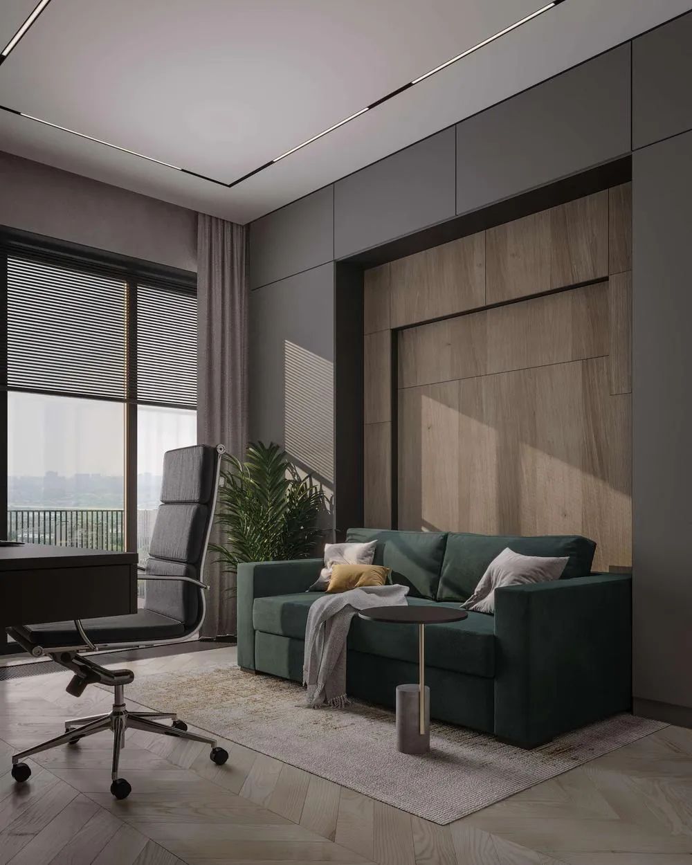 莫斯科 Osome Studio 的质感室内设计-24