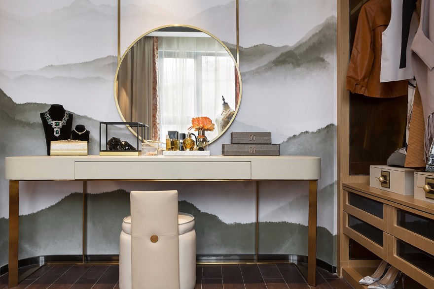 174㎡新中式样板间 品辰设计-16