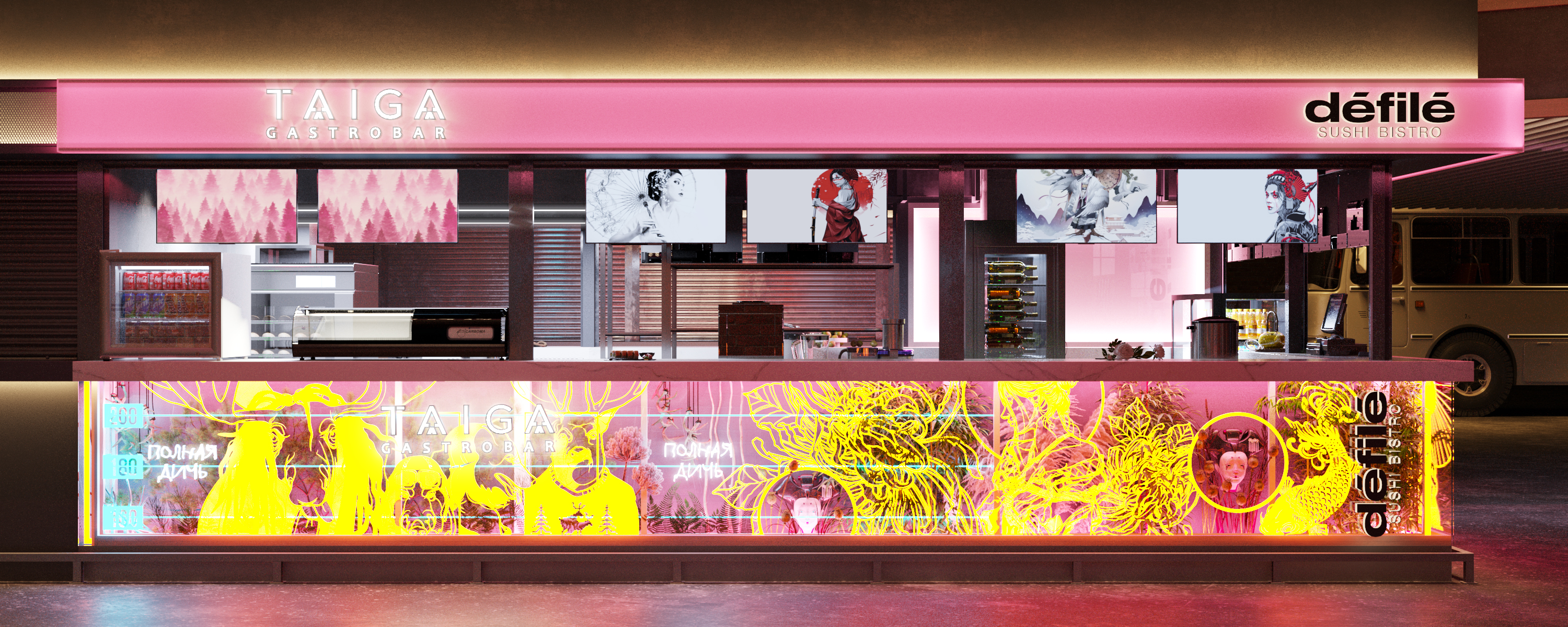 КОНЦЕПТ КОРНЕРА DEFILE,TAIGA-26