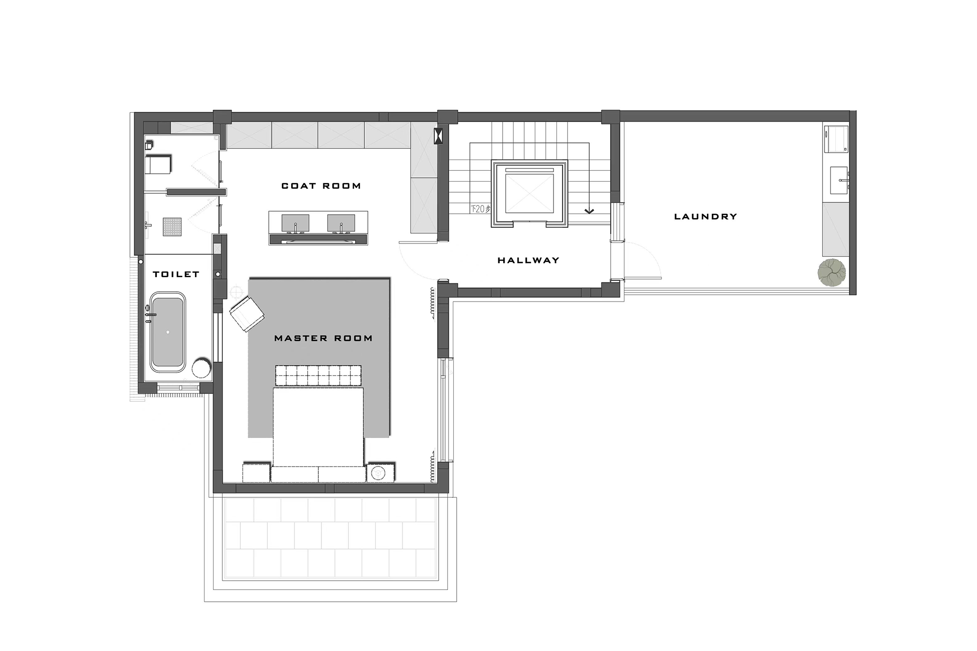 苏州极简别墅丨中国苏州丨石木空间建筑设计事务所（SMD）-85