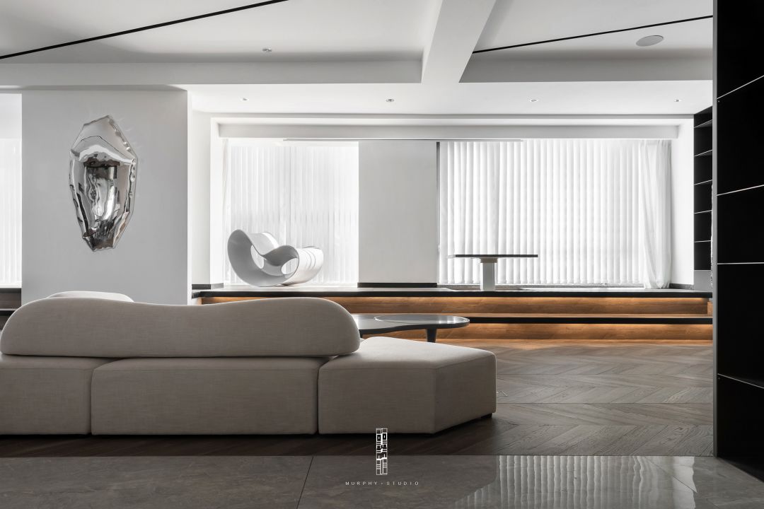 全屋智能家居的现代风住宅,舒适便捷的空间设计-44