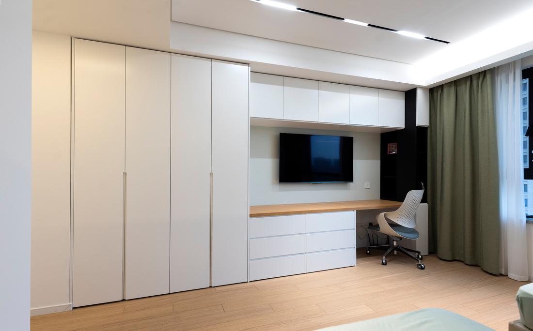 现代简约大平层，亲子共享空间设计-47