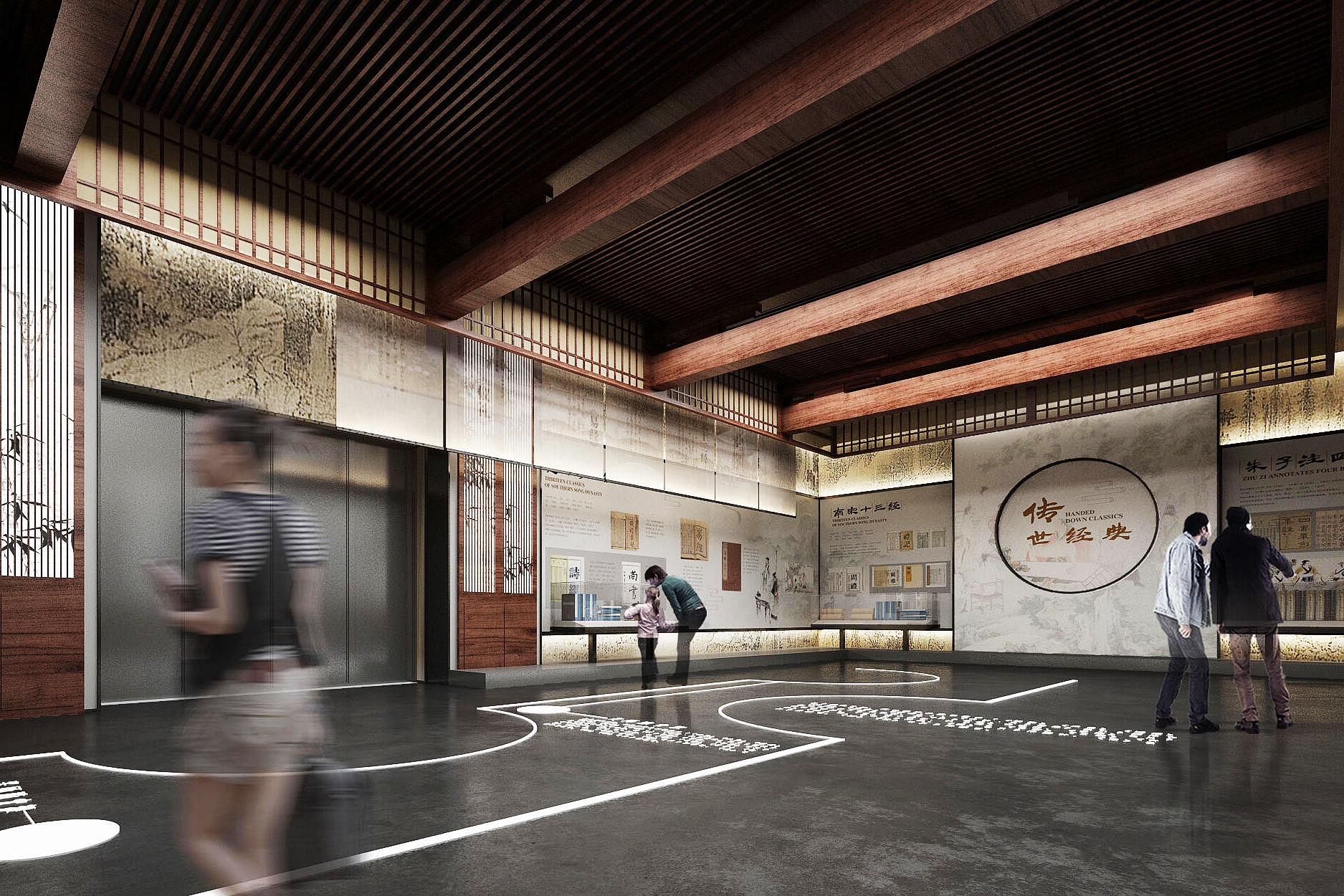 专注空间叙事：苏州展厅-23