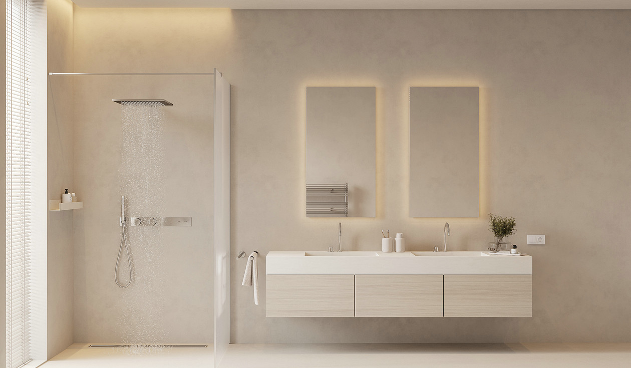 179㎡浅色系住宅设计-10