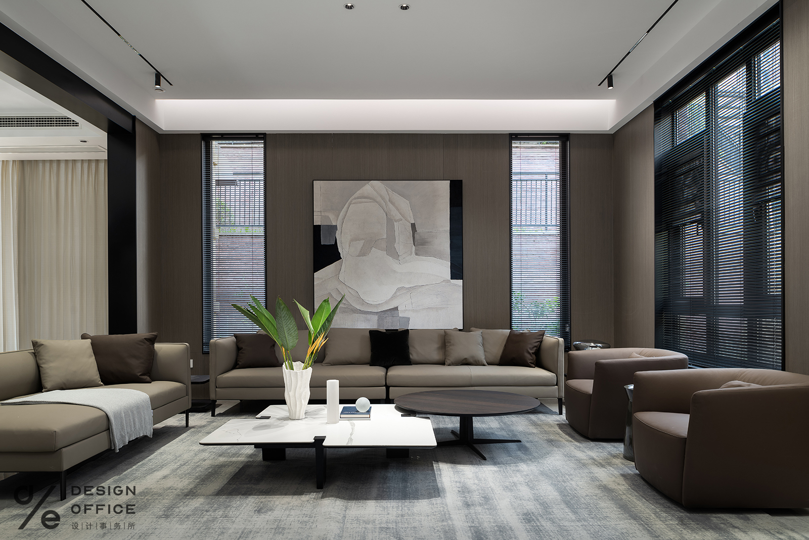 金辉耀江府现代联排别墅设计丨中国重庆丨DE设计事务所-52