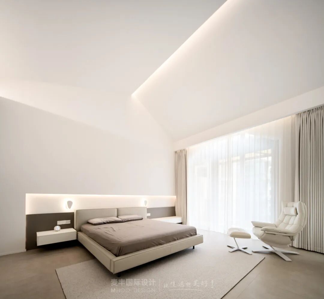 MHOO|新湖菲林500㎡极简风：空境之美，力量的克制-28