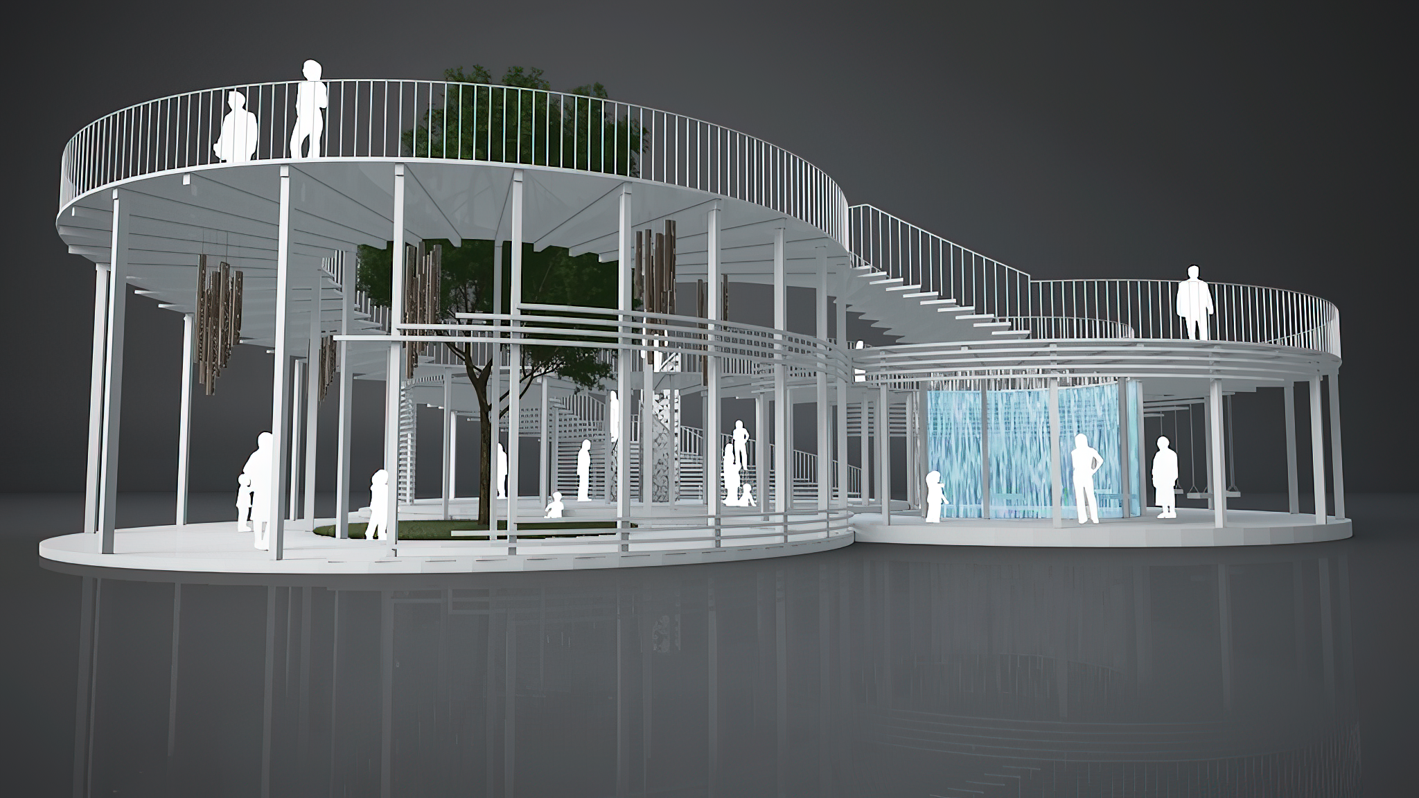 建设公司总部户外装置丨乐亦非凡 SmartJoy3D／谢国扬 Argo Hsieh-3