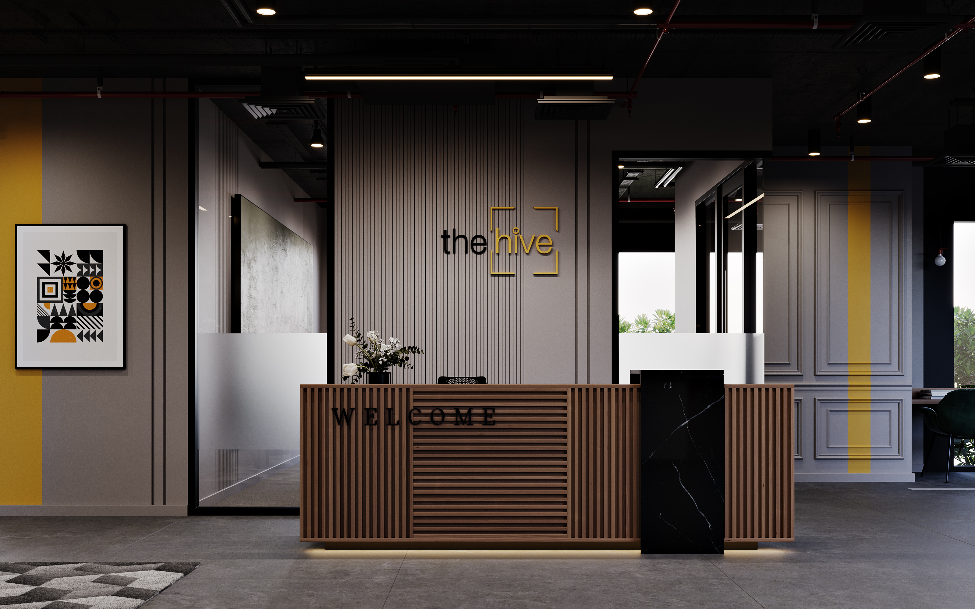 蜂巢办公空间丨埃及开罗-7